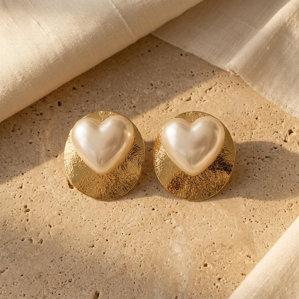 Amoré Heart Studs - photo 2