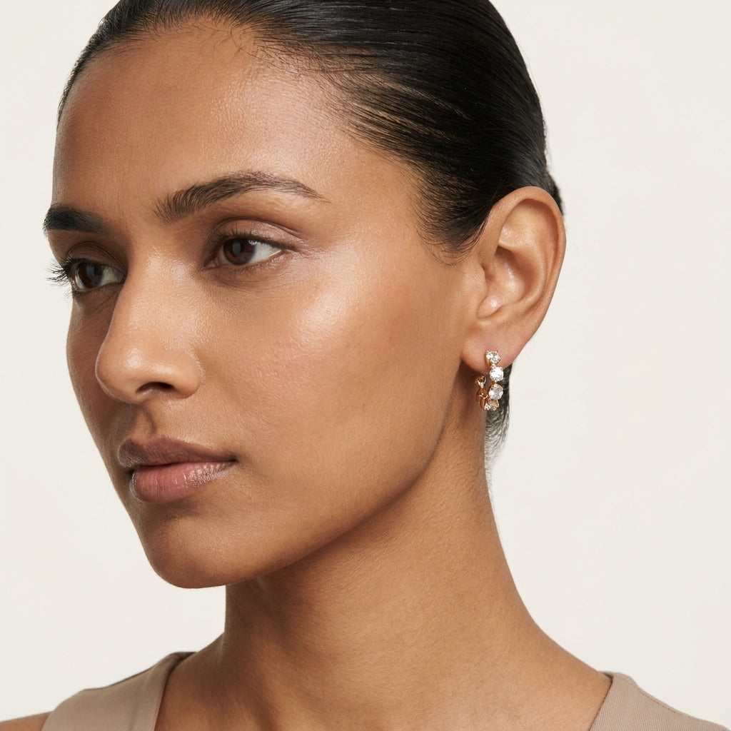 Luna Glow Crystal Ear Cuffs - photo 4