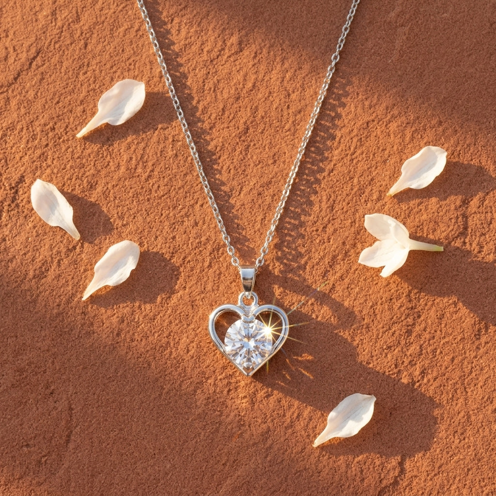 Lustre Heart Pendant - photo 2