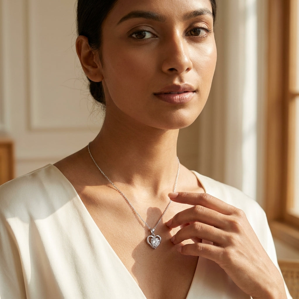 Lustre Heart Pendant - photo 5