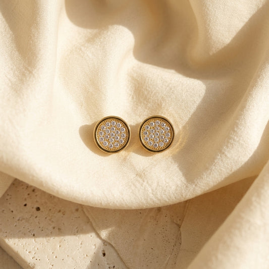 Radiant Dome Stud Earrings - photo 2