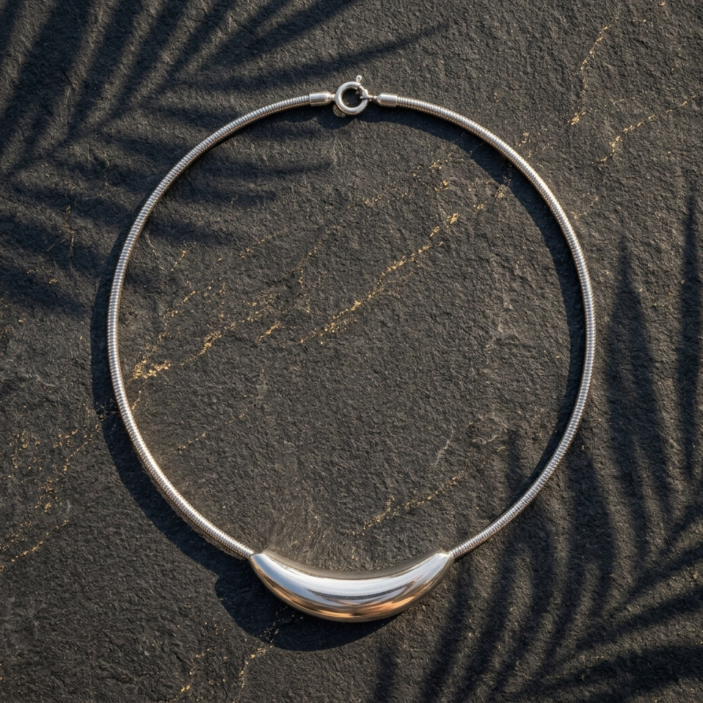Silver Capsule Choker - photo 2