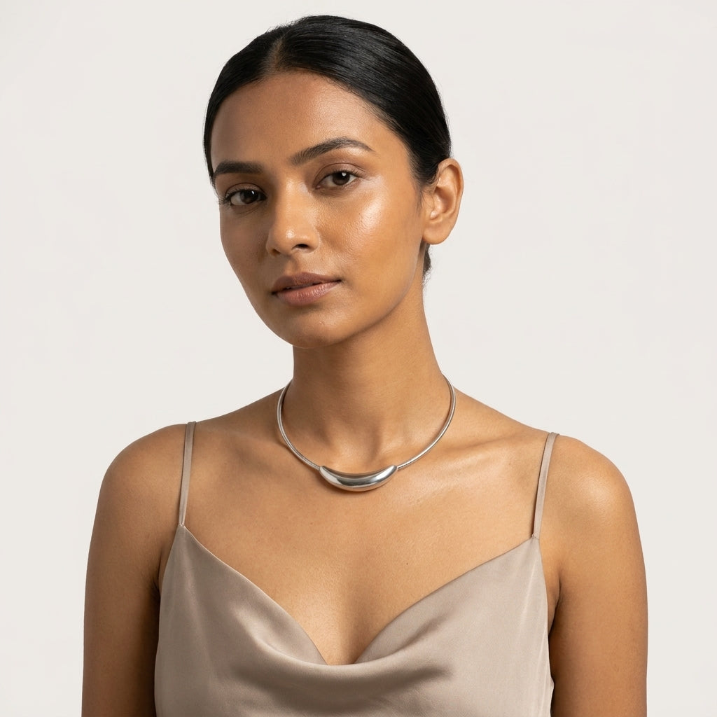 Silver Capsule Choker - photo 3