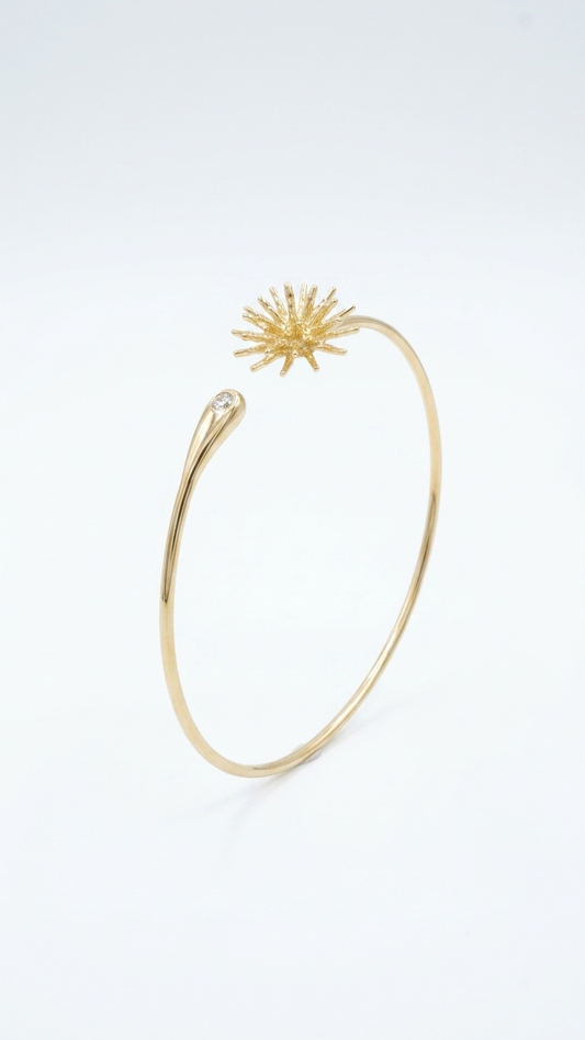 Golden Stardust Open Choker