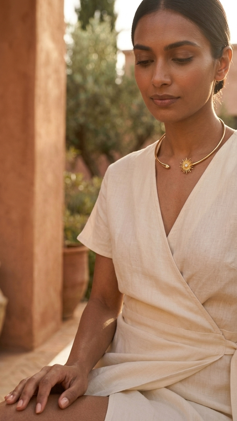 Golden Stardust Open Choker - photo 4